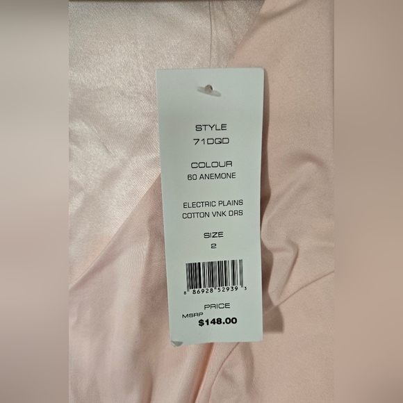 NWT French Connection Pink Dress Size 2 - Picture 4 of 5